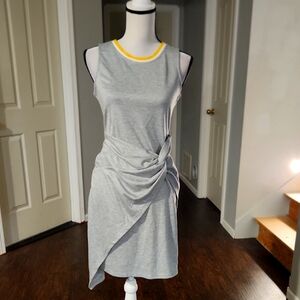 NWT Hem & Thread Front Wrap Midi Dress